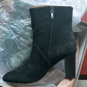 New Franco Sarto “pia” black suede boot boot, size 11
